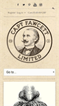 Mobile Screenshot of captainfawcett.com