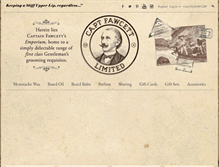 Tablet Screenshot of captainfawcett.com